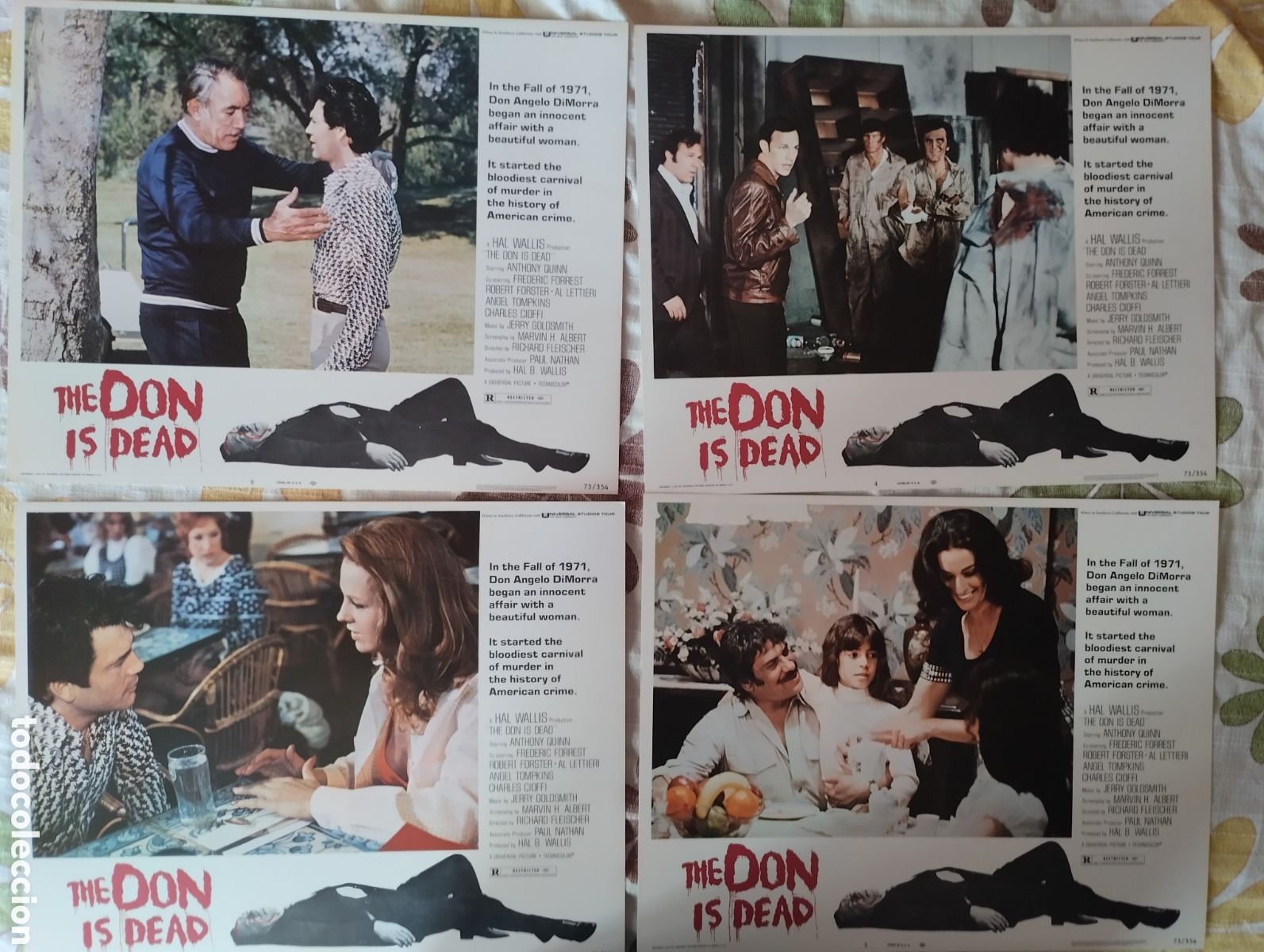 Cine: 8 LOBBY CARDS AMERICANOS