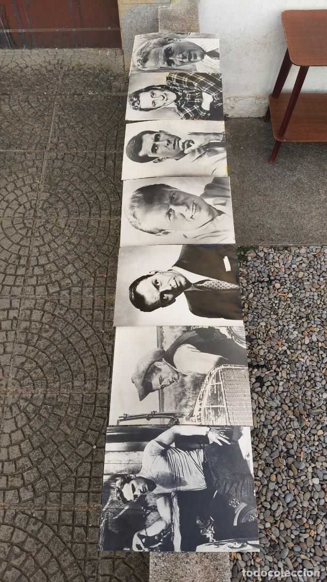 Cine: Lot de 7 photo originale des ann&eacute;es 40,50 en tr&egrave;s bon &eacute;tat tampon du photographe au dos