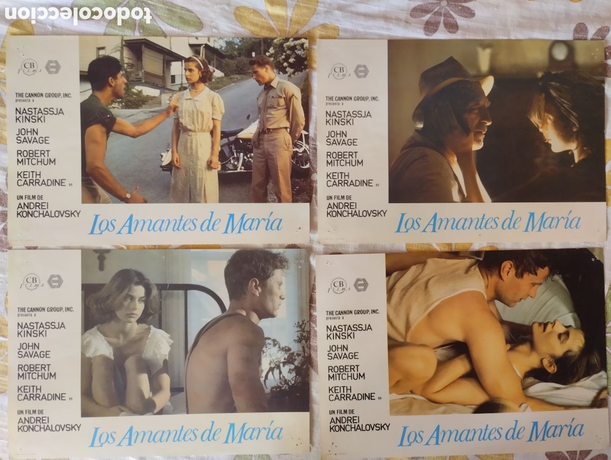 Cine: 8 FOTOCROMOS - LOS AMANTES DE MARIA