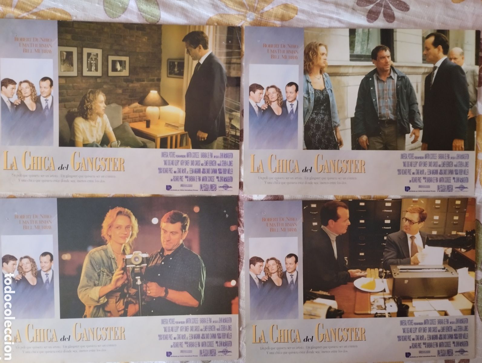 Cine: 12 FOTOCROMOS - LA CHICA DEL G&Aacute;NSTER - SET COMPLETO