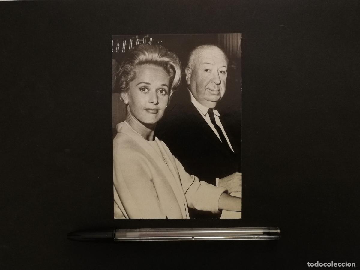 Cine: TARJETA ACARTONADA -9*13- TIPPI HEDREN - ALFRED HITCHCOCK