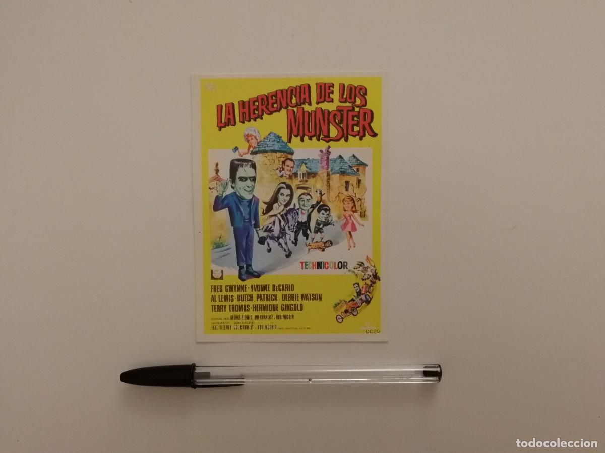Cine: IMPRESO PAPEL -9*13- LA HERENCIA DE LOS MUNSTER - COMEDIA TERROR - MUNSTERS