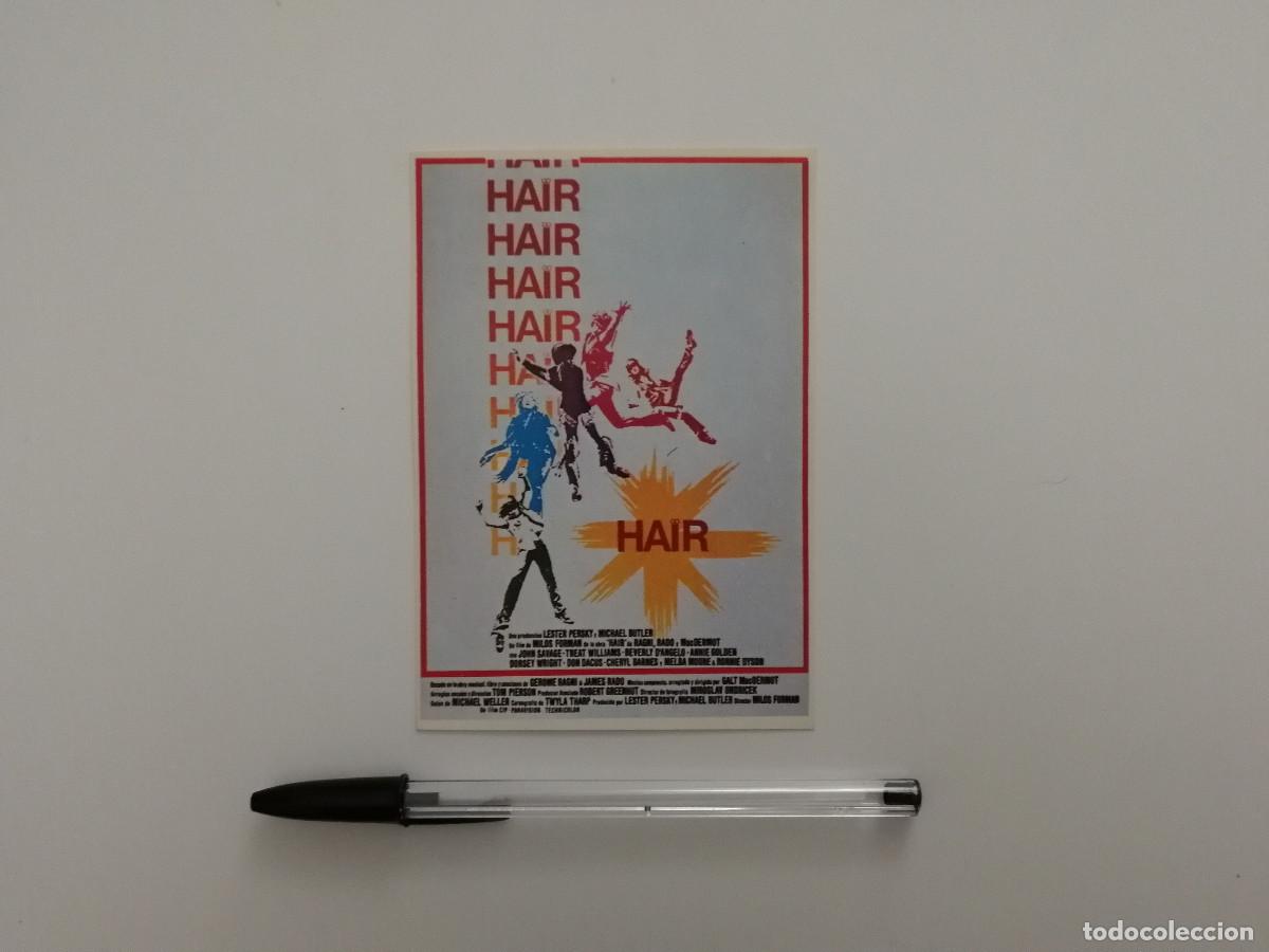 Cine: IMPRESO PAPEL -9*13- HAIR - Milos Forman - JOHN SAVAGE