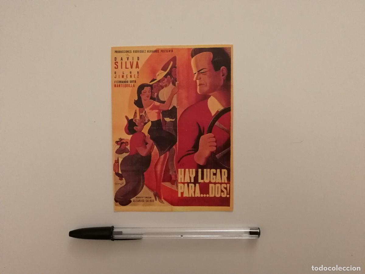 Cine: IMPRESO PAPEL -9*13- HAY LUGAR PARA DOS - DAVID SILVA - OLGA JIMENEZ