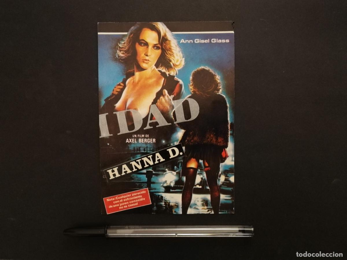 Cine: TARJETA ORIGINAL -10*15- HANNA D - ANN GISEL GLASS - Rino Di Silvestro