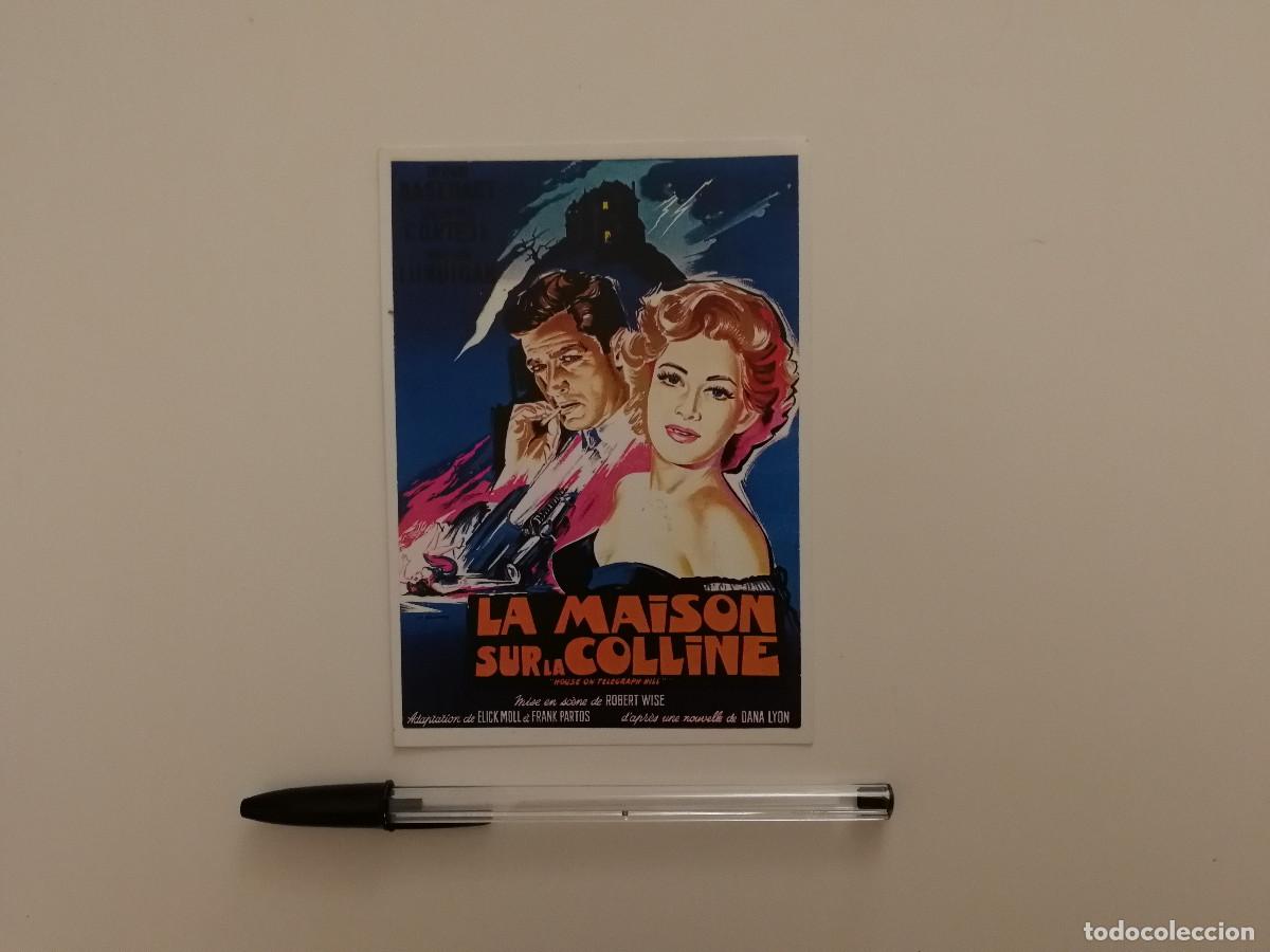 Cine: IMPRESO PAPEL -9*13- The House on Telegraph Hill - CINE NEGRO- Valentina Corte-La casa de la colina