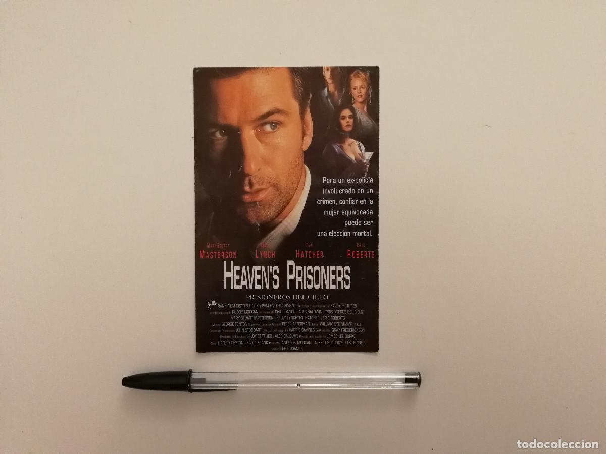 Cine: TARJETA ORIGINAL -10*15- Heaven's Prisoners - PRISIONEROS DEL CIELO - ADAM BALDWIN
