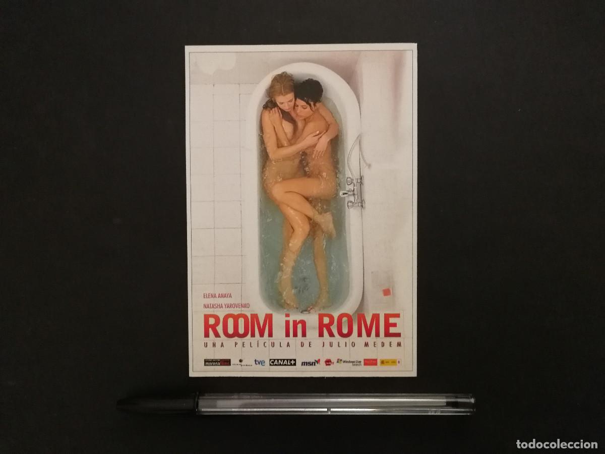 Cine: FICHA COLECCIONABLE -10*15- Habitaci&oacute;n en Roma - Elena Anaya - Natasha Yarovenko