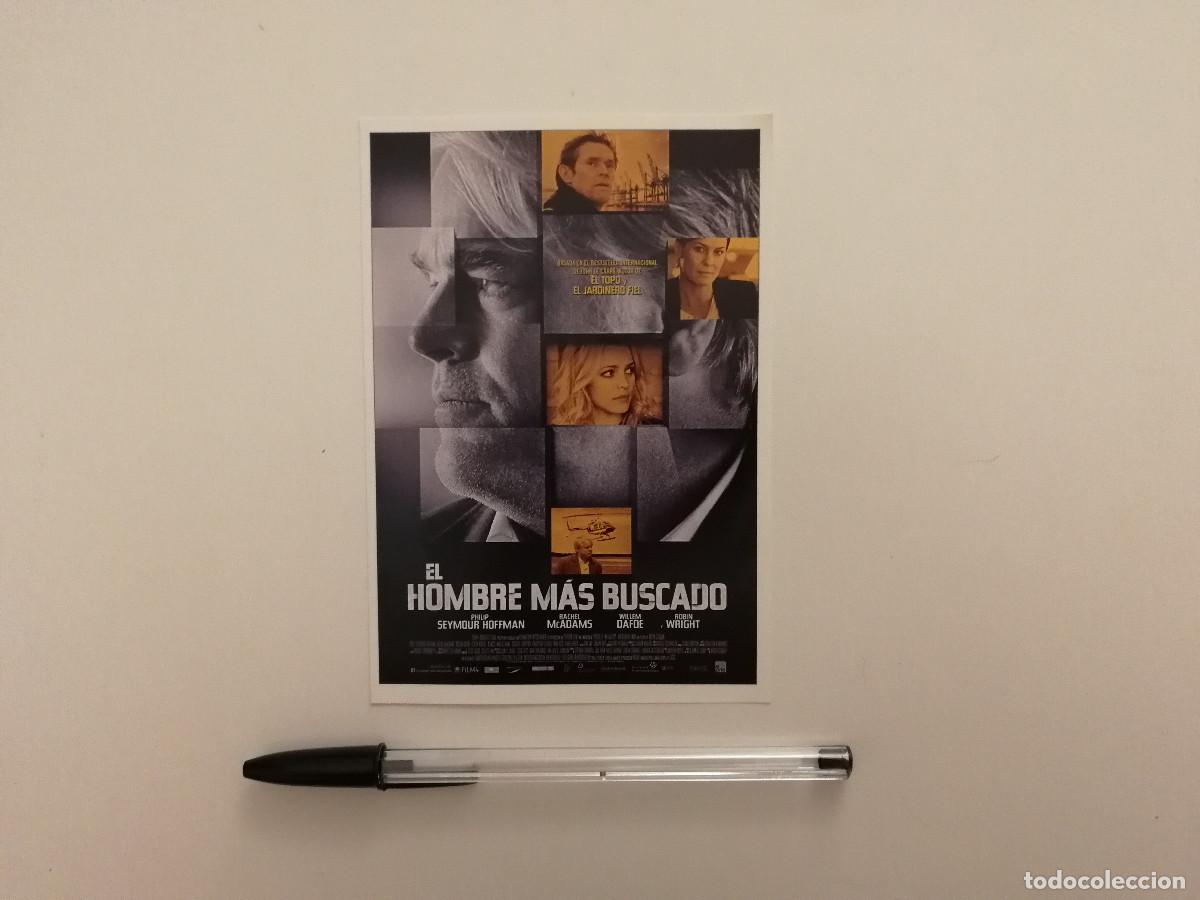 Cine: FICHA COLECCIONABLE -10*15- el hombre mas buscado - PHILIP SEYMOUR HOFFMAN