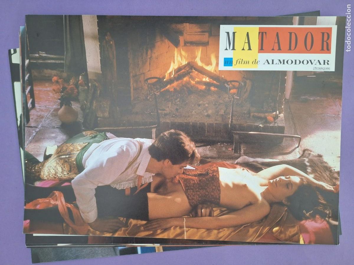Cine: LOTE 12 FOTOCROMOS CINE SET COMPLETO PEDRO ALMODOVAR MATADOR F-49