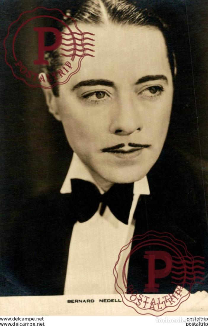 Cin&eacute;ma: Bernard Nedell. 8.5*13.5 cm Plain Back