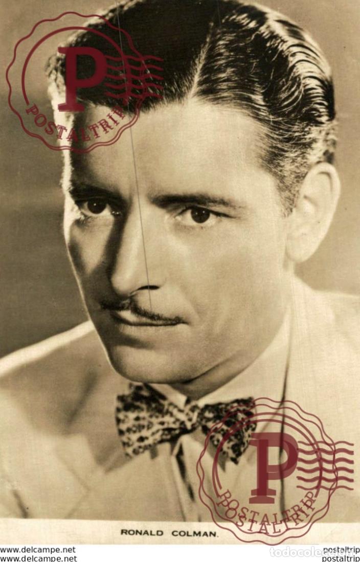 Cin&eacute;ma: Ronald Colman. 8.5*13.5 cm Plain Back