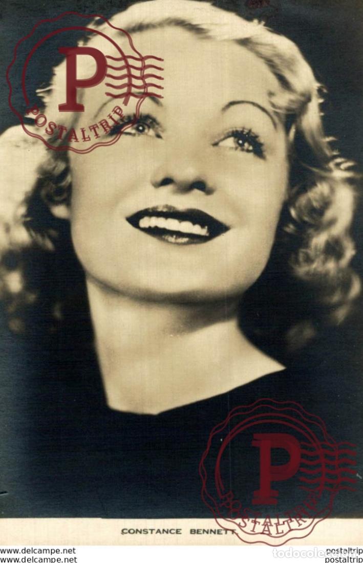 Cin&eacute;ma: Constance Bennett. 8.5*13.5 cm Plain Back