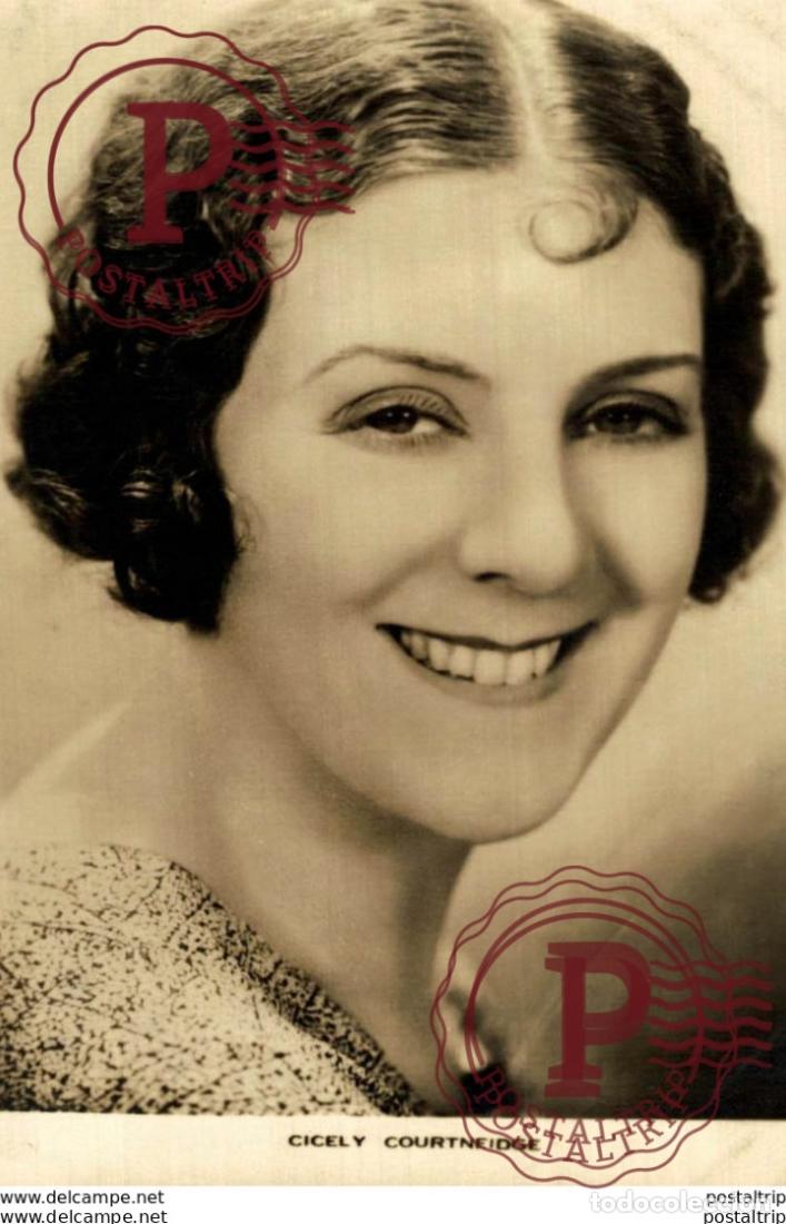 Cin&eacute;ma: Cicely Courtneidge. 8.5*13.5 cm Plain Back