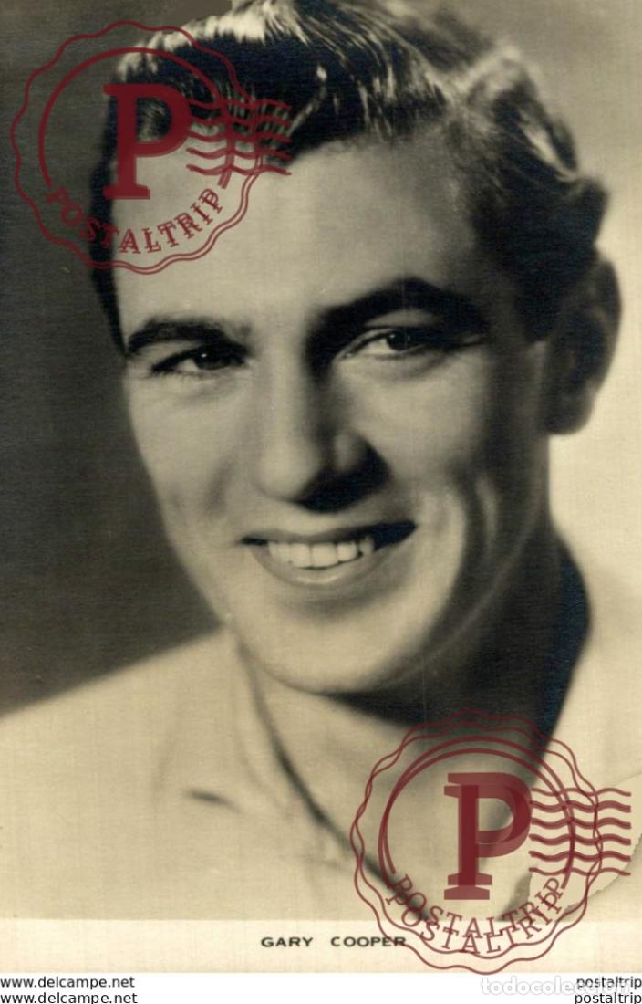 Cin&eacute;ma: Gary Cooper. 8.5*13.5 cm Plain Back