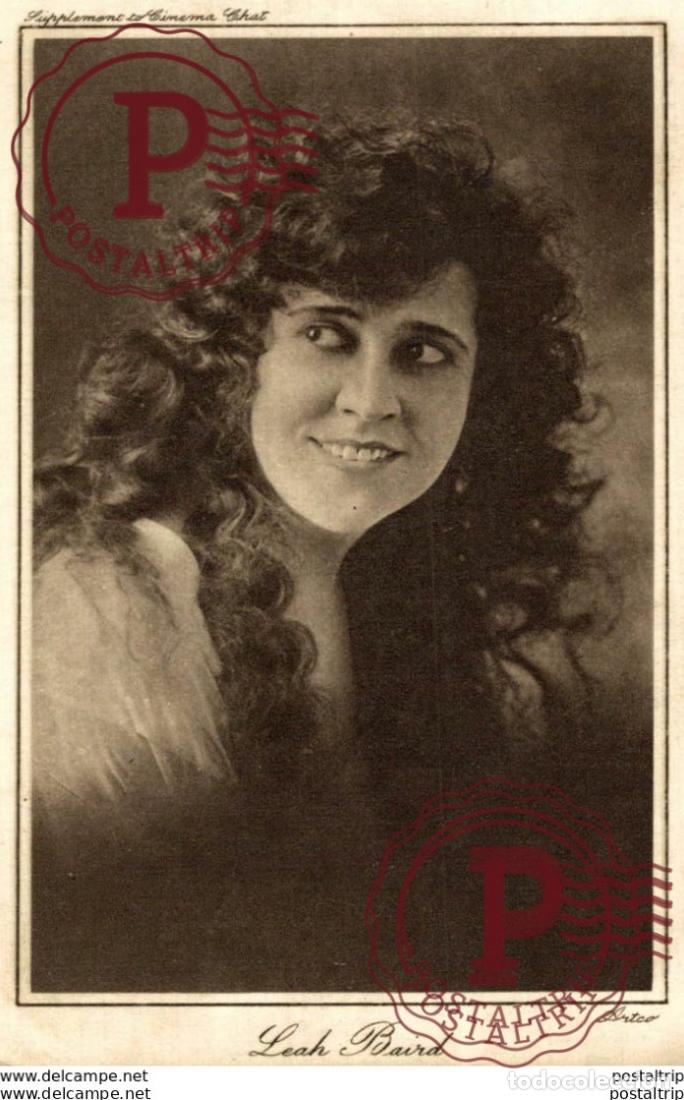 Cin&eacute;ma: Leah Baird. 8.5*13.5 cm Plain Back