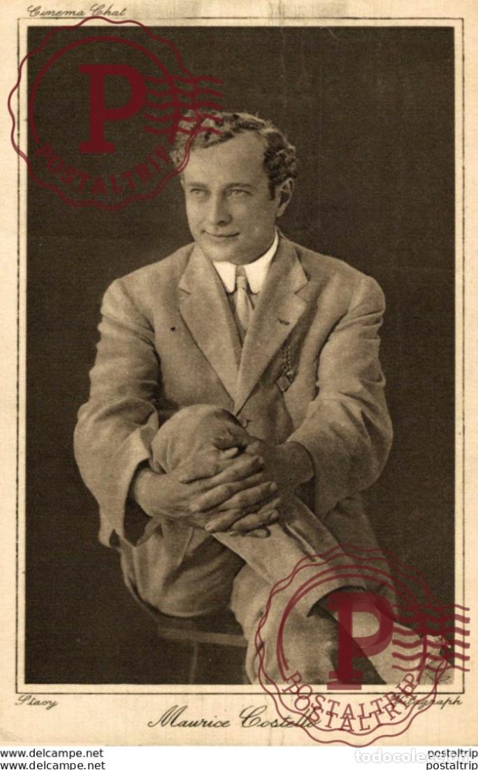 Cin&eacute;ma: Maurice Costello. 8.5*13.5 cm Plain Back