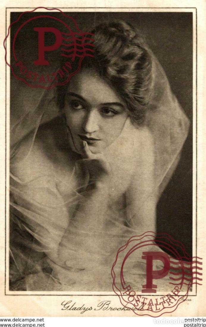Cin&eacute;ma: Gladys Brockwell. 8.5*13.5 cm Plain Back