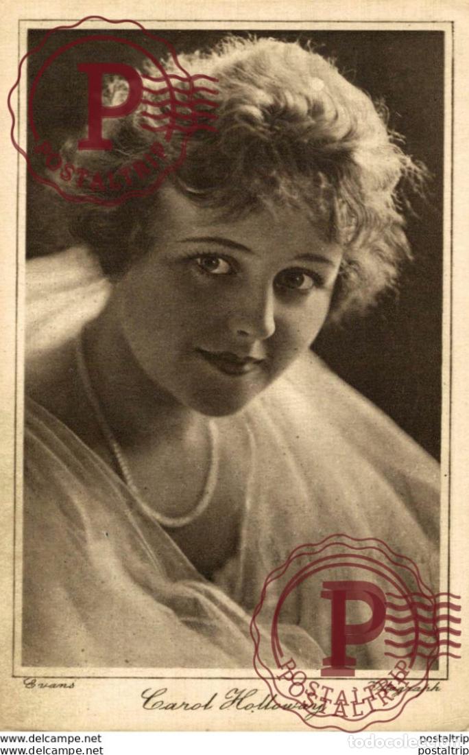 Cin&eacute;ma: Carol Holloway. 8.5*13.5 cm Plain Back