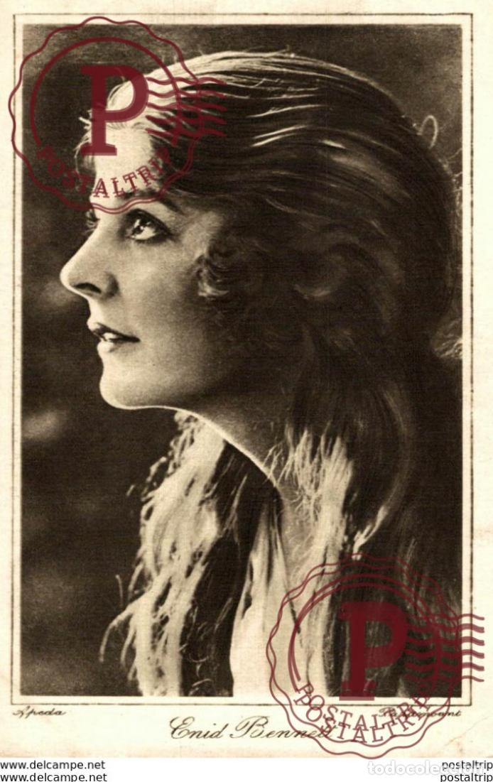 Cin&eacute;ma: Enid Bennett. 8.5*13.5 cm Plain Back