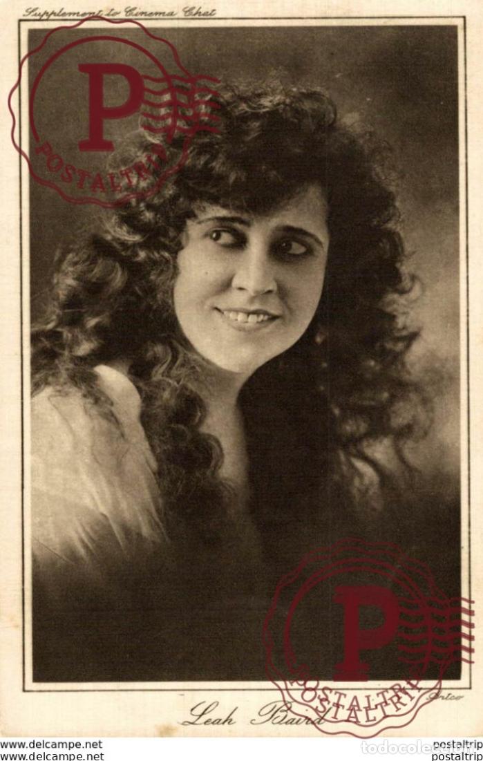 Cin&eacute;ma: Leah Baird. 8.5*13.5 cm Plain Back
