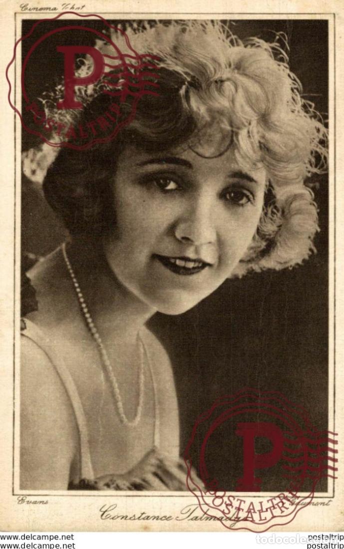 Cin&eacute;ma: Constance Falmadge. 8.5*13.5 cm Plain Back