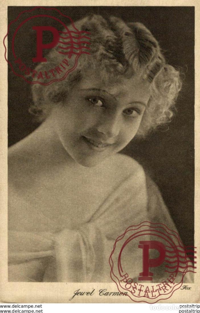 Cin&eacute;ma: Jewel Carmen. 8.5*13.5 cm Plain Back