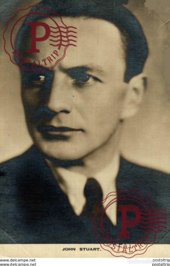 Kino: John Stuart. 8.5*13.5 cm Plain Back