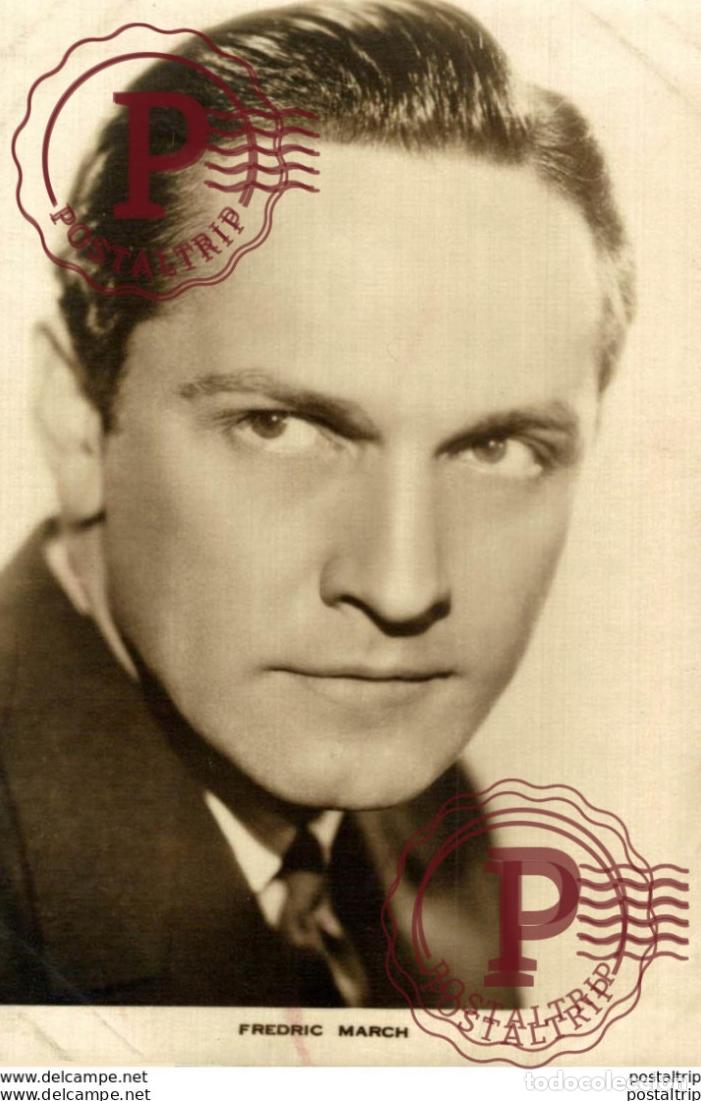 Kino: Fredric March. 8.5*13.5 cm Plain Back