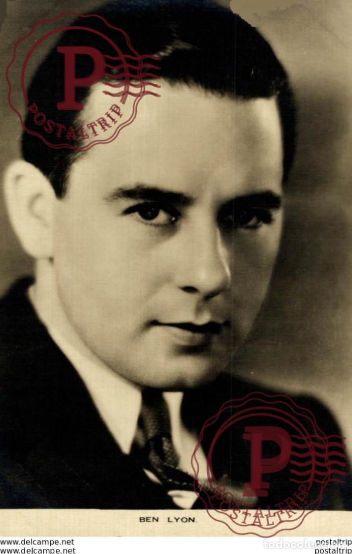 Cin&eacute;ma: Ben Lyon. 8.5*13.5 cm Plain Back