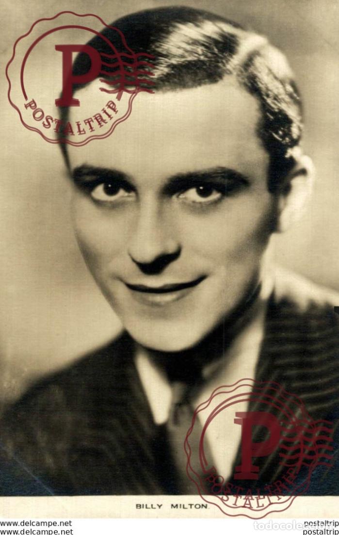 Cin&eacute;ma: Billy Milton. 8.5*13.5 cm Plain Back