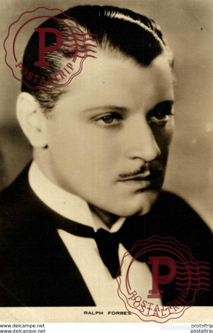 Cin&eacute;ma: Ralph Forbes. 8.5*13.5 cm Plain Back