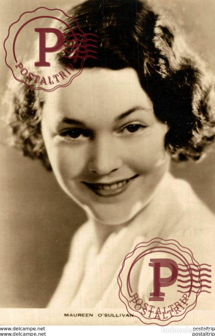 Kino: Maureen OSullivan. 8.5*13.5 cm Plain Back