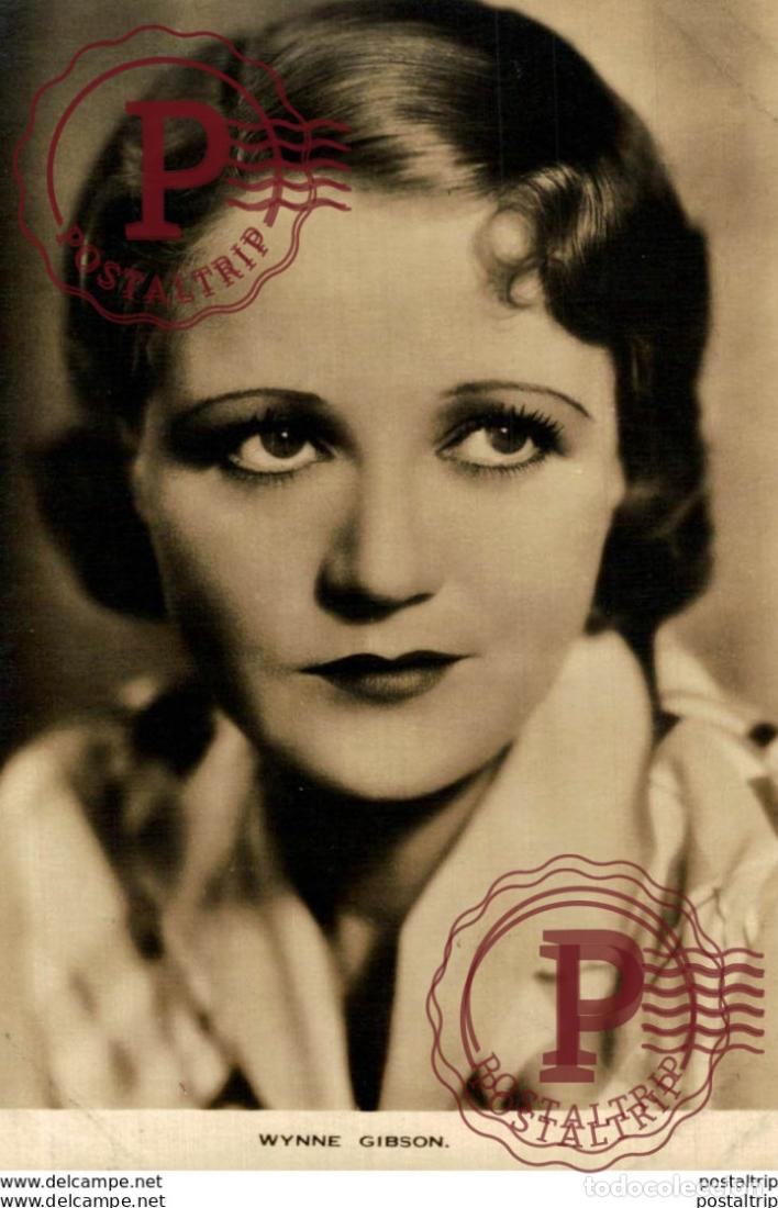 Kino: Wynne Gibson. 8.5*13.5 cm Plain Back