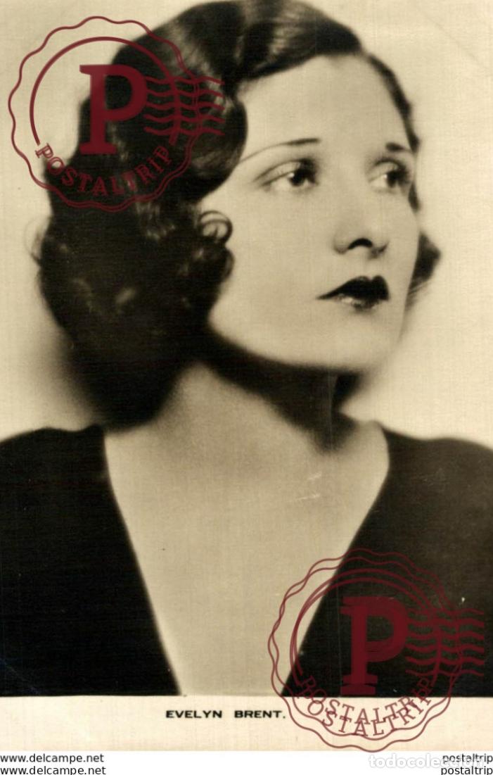 Cin&eacute;ma: Evelyn Brent. 8.5*13.5 cm Plain Back