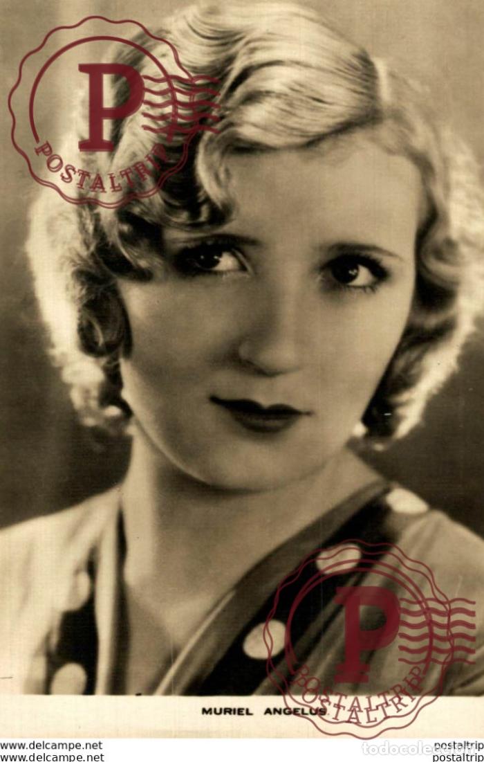 Cin&eacute;ma: Muriel Angelus. 8.5*13.5 cm Plain Back