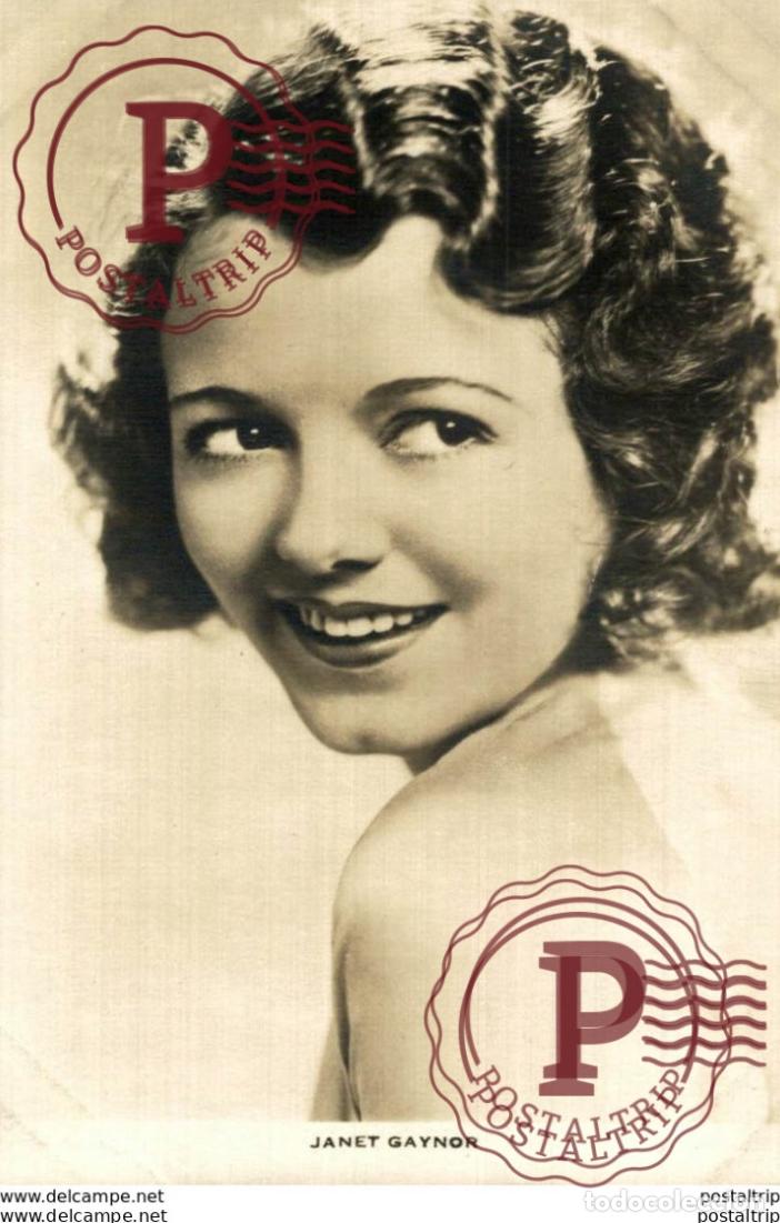 Cin&eacute;ma: Janet Gaynor. 8.5*13.5 cm Plain Back