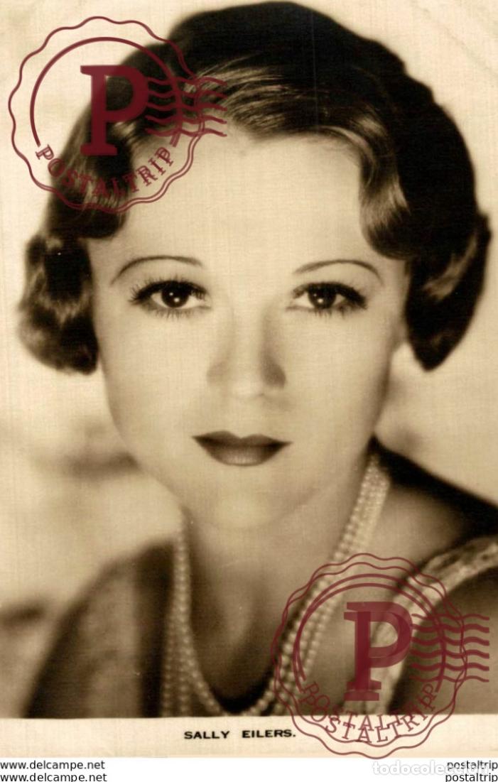 Cin&eacute;ma: Sally Eilers. 8.5*13.5 cm Plain Back