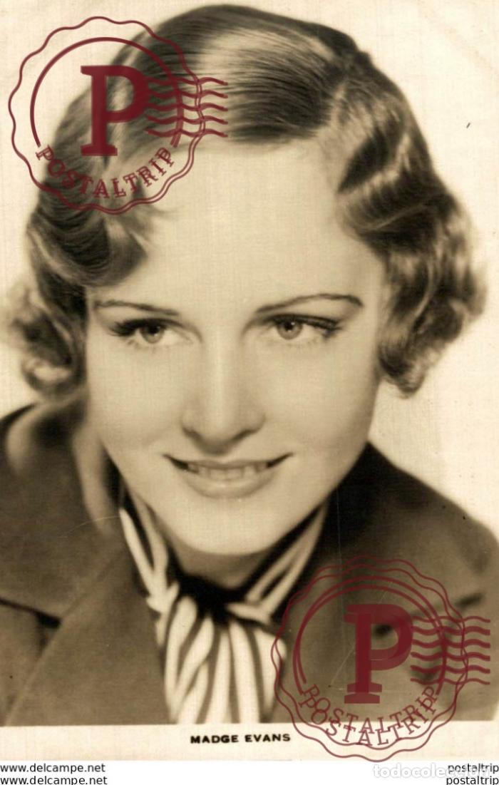 Cin&eacute;ma: Madge Evans. 8.5*13.5 cm Plain Back