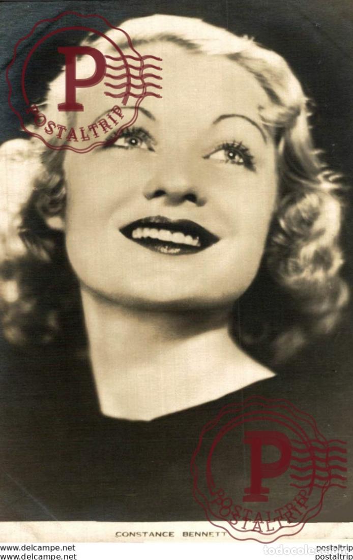 Cin&eacute;ma: Constance Bennett. 8.5*13.5 cm Plain Back