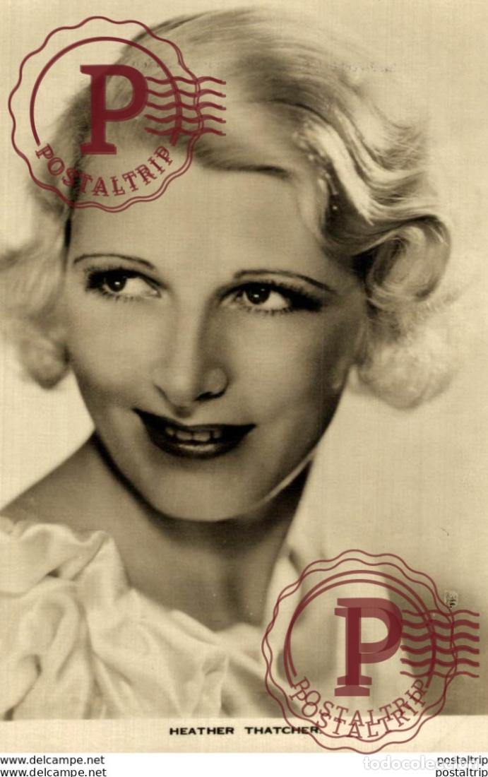 Cin&eacute;ma: Heather Thatcher. 8.5*13.5 cm Plain Back