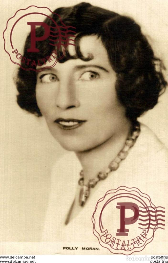 Cin&eacute;ma: Polly Moran. 8.5*13.5 cm Plain Back