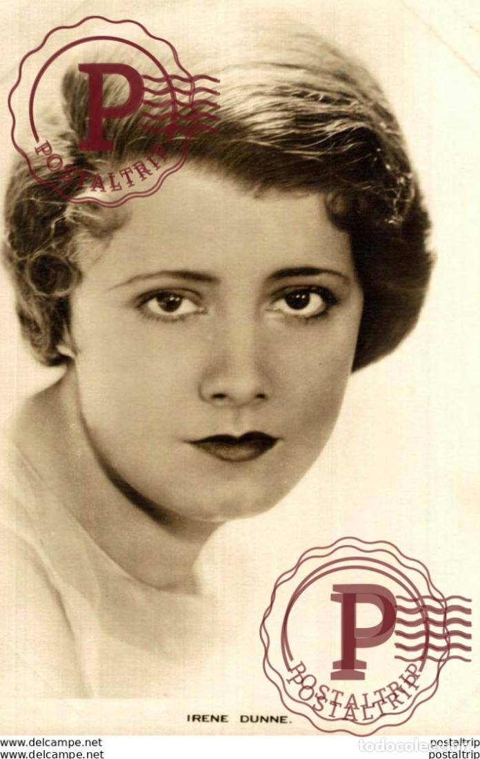 Cin&eacute;ma: Irene Dunne. 8.5*13.5 cm Plain Back