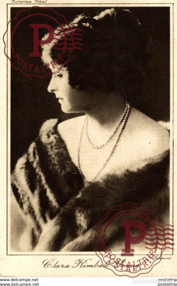 Cine: Clara Kimball Young. 8.5*13.5 cm Plain Back