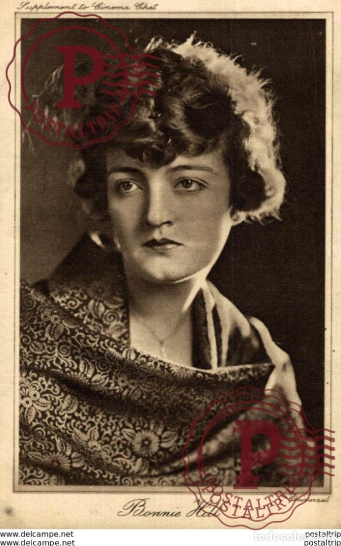 Cine: Bonnie Hill. 8.5*13.5 cm Plain Back