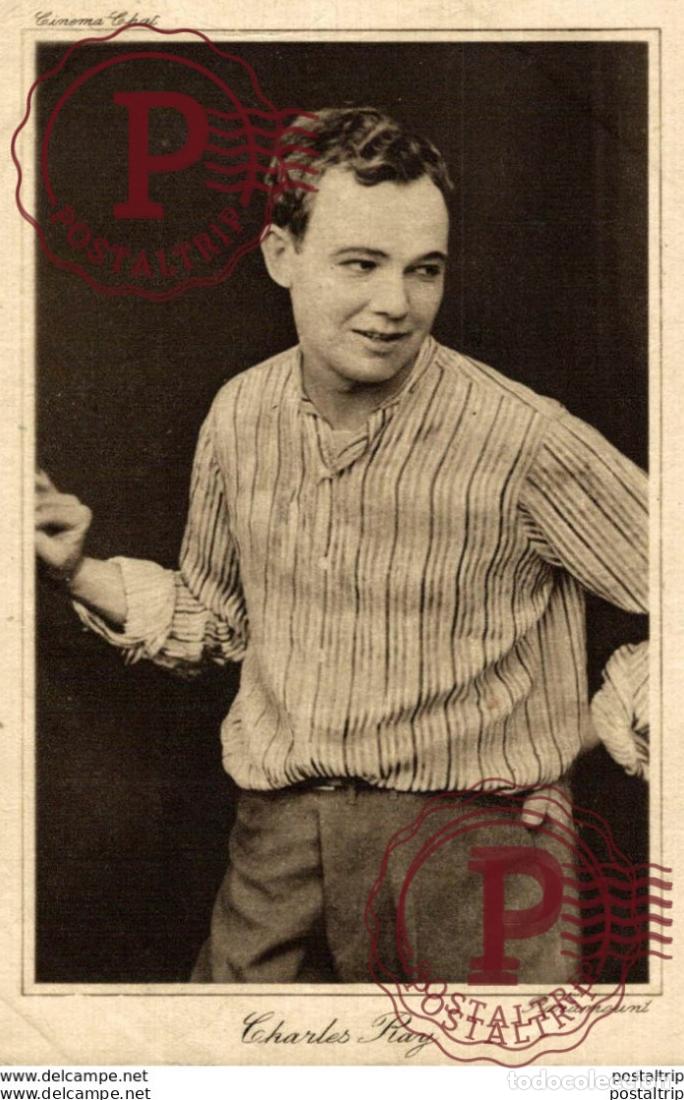 Cine: Charles ray. 8.5*13.5 cm Plain Back