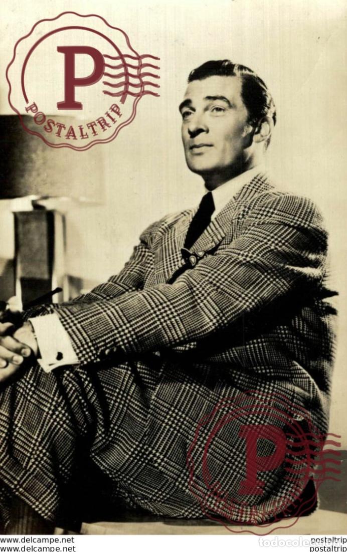 Kino: Walter Pidgeon. 8.5*13.5 cm Plain Back