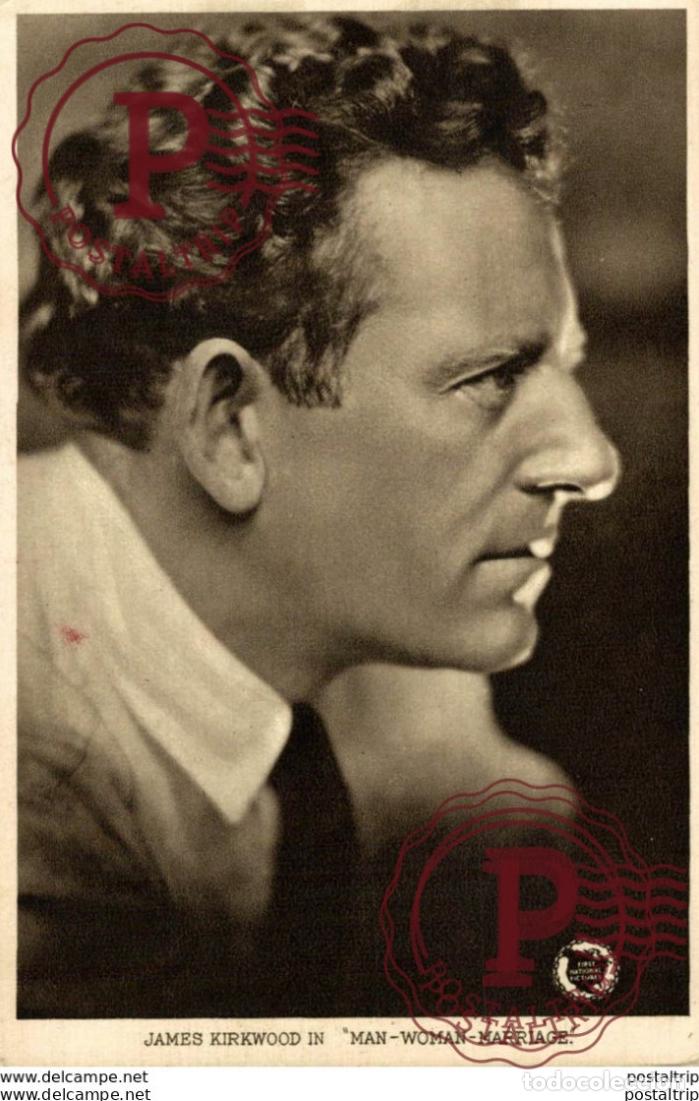 Cine: James Kirkwood. 8.5*13.5 cm Plain Back