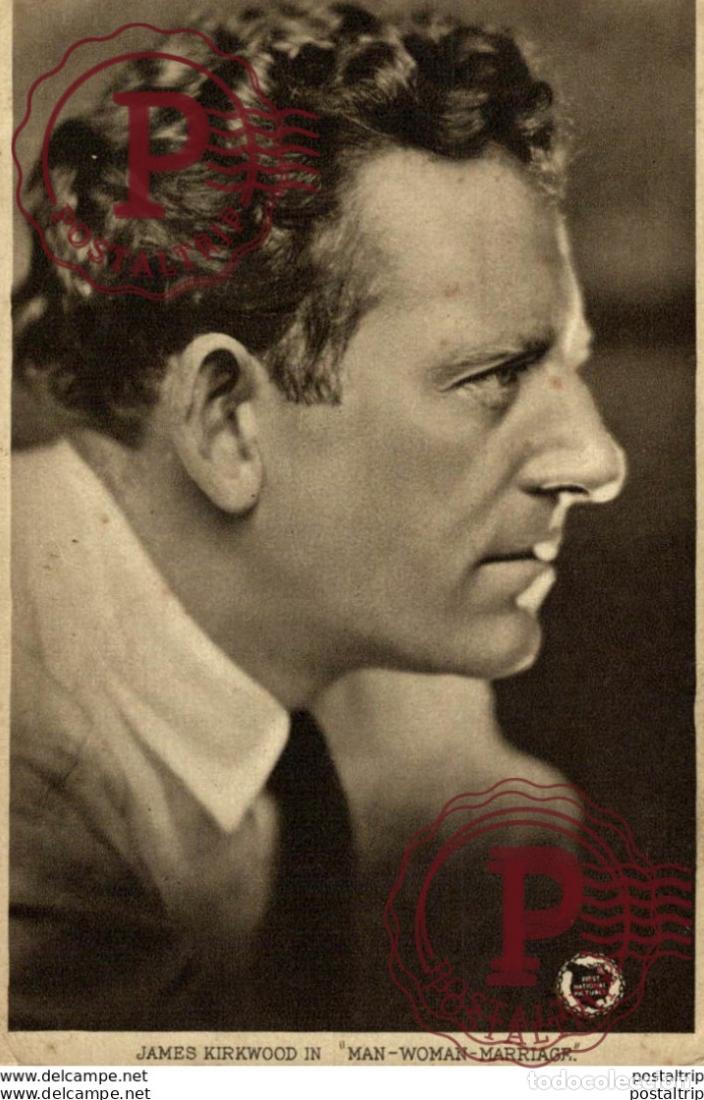 Cine: James Kirkwood. 8.5*13.5 cm Plain Back