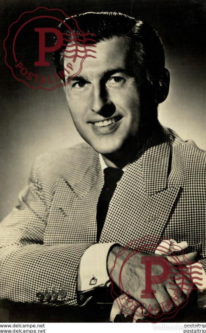 Cine: Stewart Granger. 8.5*13.5 cm Plain Back